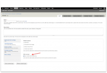 Edit no more option on content type edit form