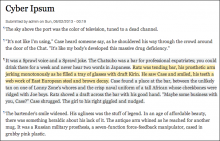 Emphasis usage example