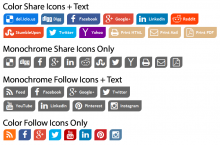 Ensō Share icon styling