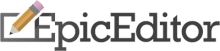 EpicEditor is an embeddable JavaScript Markdown editor. 