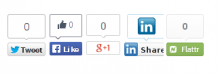 Flattr easy social screenshot