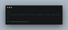 Format bytes to human readable value