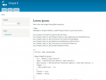 Embed code into your content from github repository.