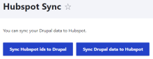Hubspot client sync hubspot ids to Drupal and Drupal data to Hubspot