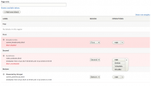 Improved Panels content form; block scheduling & disabling.