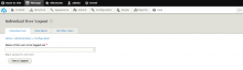 Individual User Logout