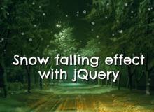 Jquery Snow Flakes