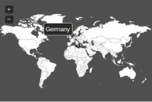 Basic jVectorMap