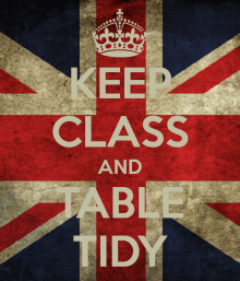 Keep Class and Table Tidy
