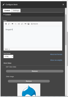 layout settings