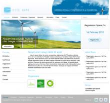 Events Conferences Exhibitions Theme for Drupal 7