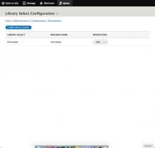 Library Select