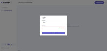 Login Screen
