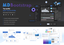 Drupal MDBootstrap module - MDB is a Top quality open-source UI Kits Material Design for Bootstrap v5 & v4