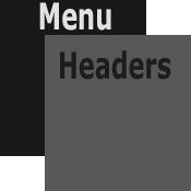 Menu Headers Logo