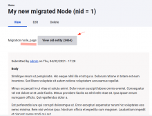 Showcase of migrate_sourceid block
