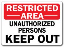 Restricted Area