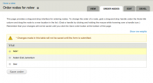 Ordering with Node Order