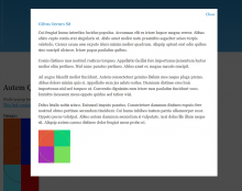 Opened window example
