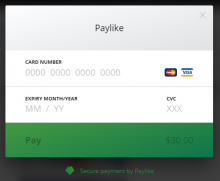 Paylike Payment Gateway for Ubercart