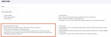 Screenshot of the Per-Domain Number Decimal Field type in the Drupal admin UI