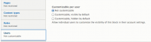Per User Block