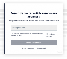 Poool paywall
