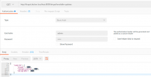 Postman example