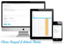 Drupal 8 admin theme