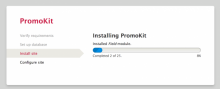 PromoKit installation process