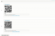 Add dynamic QR code field