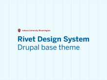 Rivet Design System Drupal 10 base theme