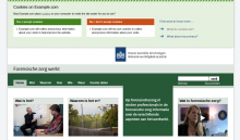 Rijksoverheid Cookie Opt-in example