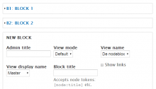 The nodeblox admin page, where you create the blocks.