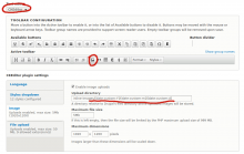 Screenshot for editor images