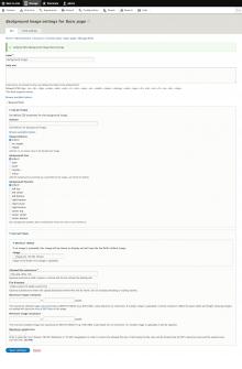 Background image field on a node.