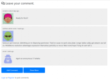 Comments Widget example