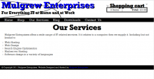 Mulgrew Enterprises Drupal Theme