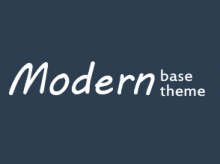 Modern base theme