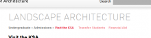 KSA Breadcrumb as implemented