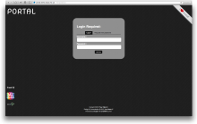 Screenshot of Portal Theme
