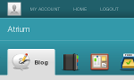 Screenshot of Gingko header