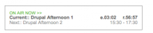 Drupal Airtime Widgets - Nowplaying Programm