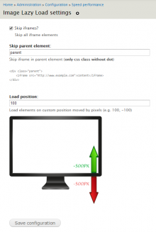 Settings example