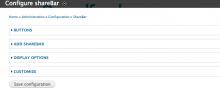 ShareBar Configuration Options