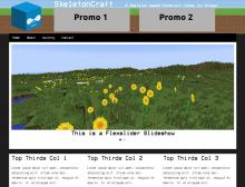 SkeletonCraft Theme Screenshot