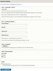 Stackla Widget Config Interface