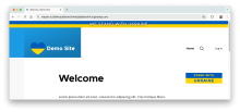 Homepage with all features