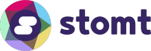 STOMT Logo 2017 with wordmark purple transparent
