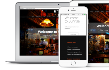 Sunrise, responsive theme for Drupal based on original WP theme by Site5